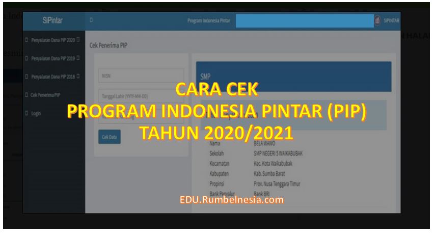 Cara Cek Program Indonesia Pintar